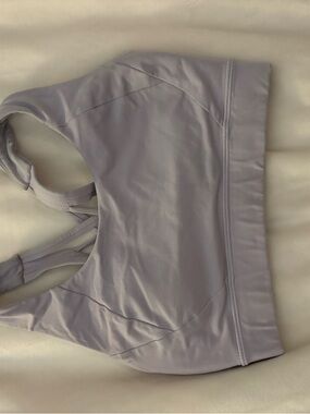 lululemon athletica Light Lavender Strappy-Back Sports Bra